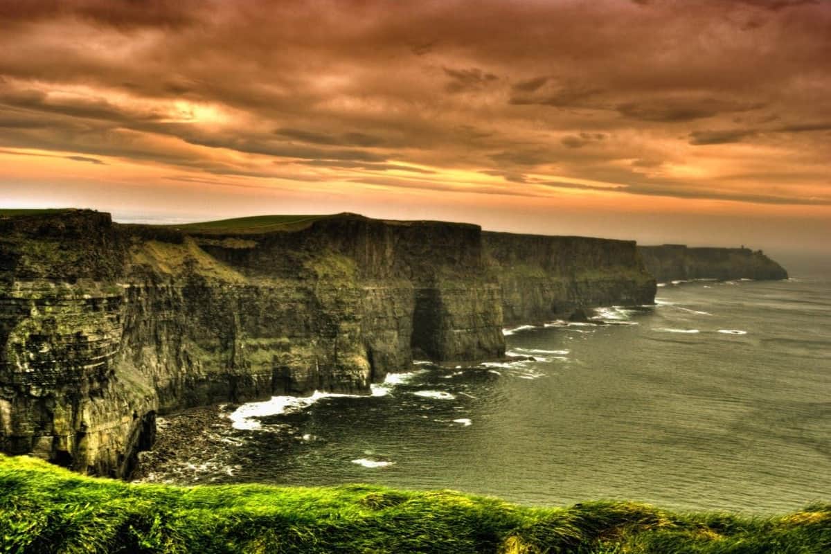 View of the Cliffs of Moher