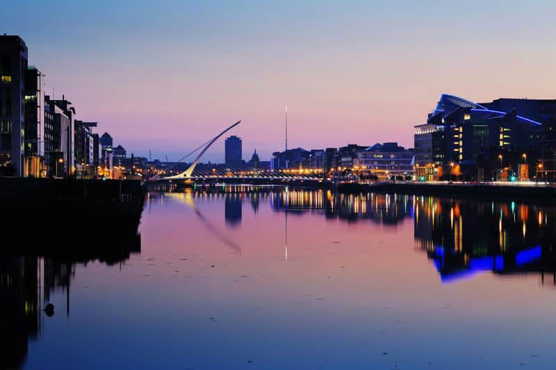 Big Bus Dublin: 1-Hr Guided Night Open-Top Bus Tour
