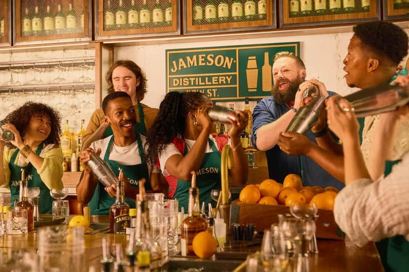 Destilería Jameson Bow St: Clase de preparación de cócteles